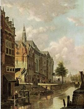 unknow artist European city landscape, street landsacpe, construction, frontstore, building and architecture. 123 Germany oil painting art